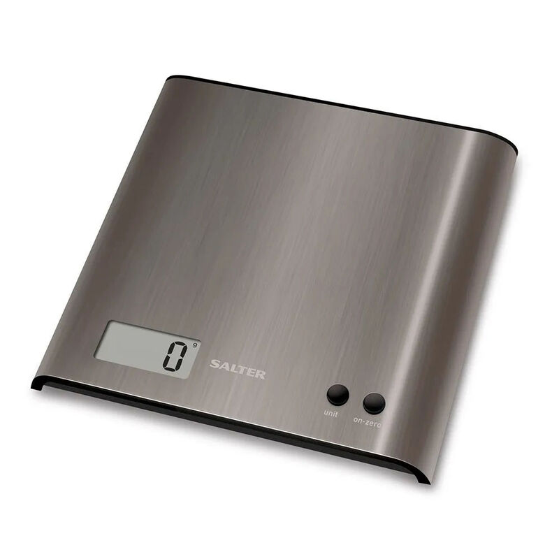 Salter Arc Stainless Steel Electronic Kitchen Scale image number 0